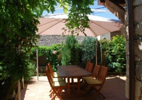 Patio junto con comedor