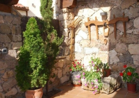 Patio de entrada