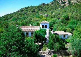 La casa vista desde el exterior