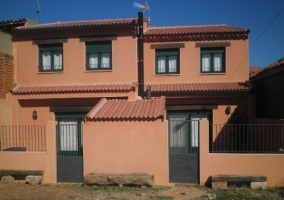 Terraza con barbacoa