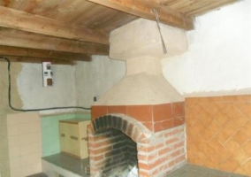 Porche amueblado