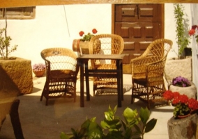 Muebles del patio