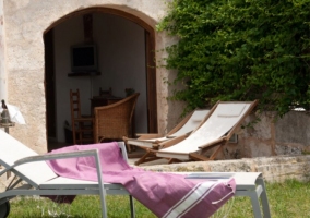 Dormitorio doble con terraza