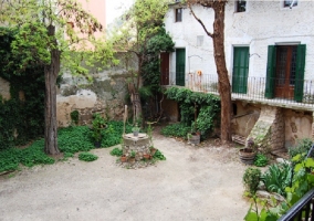 Fachada con balcones