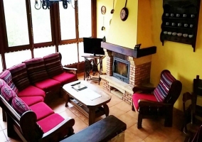 Chimenea en ladrillo
