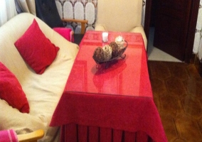 Salón con cómodos sofás