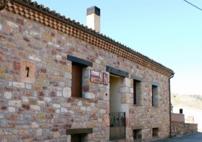 Entrada a la casa rural