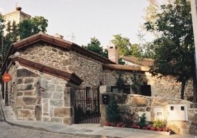 Fachada de la casa