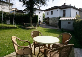 Terraza de la vivienda