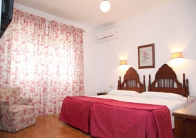 Habitación doble con terraza