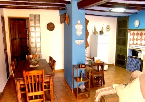 Salón, comedor y cocina