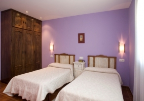 Dormitorio doble adaptado