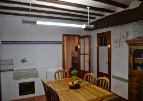 Cocina y mesa