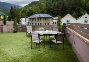Apartamento con terraza