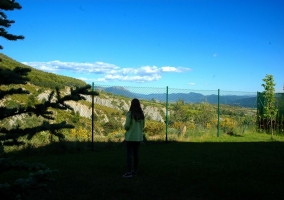 Jardín con vistas