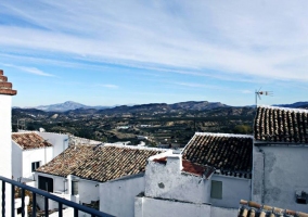 Vistas desde la terraza de la vivienda