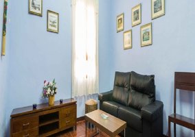 Mueble en la sala de estar