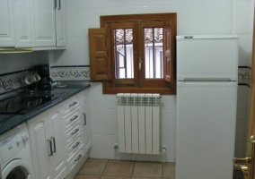 Salón y mesa de comedor