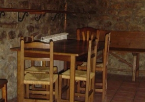 Comedor de madera