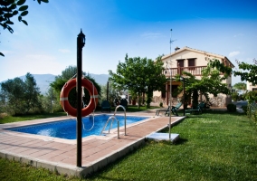 Piscina privada de la vivienda