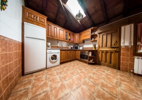 Cocina completamente equipada
