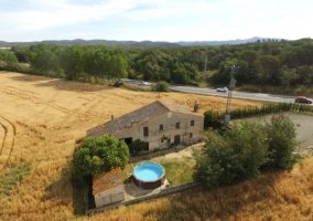 Vista de dron