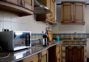 Mesa de comedor en cocina