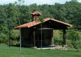 Barbacoa de la vivienda