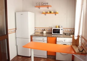 Cocina con vitrocerámica