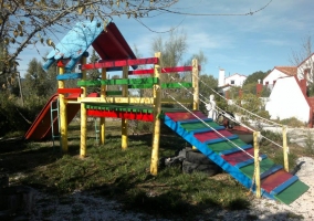 Zona infantil en el patio