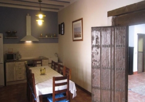 Cocina y mesa