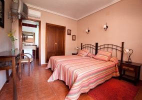 Habitación doble 2 camas