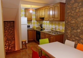 Cocina y comedor