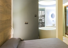 Dormitorio suite clásica