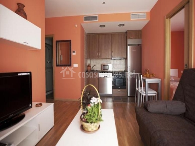 Sala De Estar Y Cocina ~ Sala de estar y comedor con la cocina abierta Sala De Estar Y Cocina ~ Sala de estar y comedor con la cocina abierta