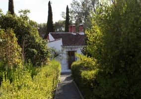 Vistas del camino que lleva al cortijo