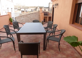 Terraza en segunda planta