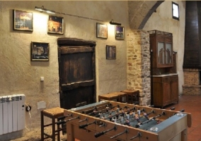 Sala de juegos de la vivienda