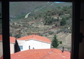 Vistas desde la ventana de la casa