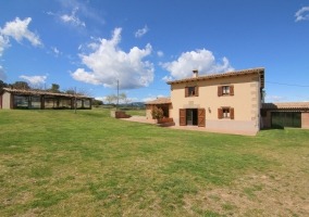 Vista de la finca