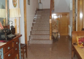 Entrada con recibidor