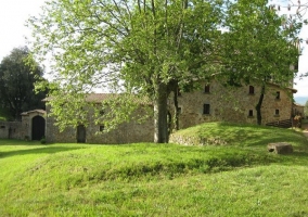 Fachada de la casa rural