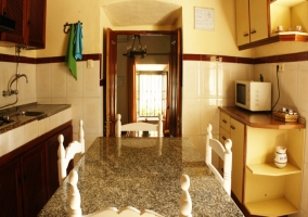 cocina de la casa