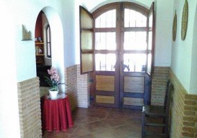 Entrada a la casa