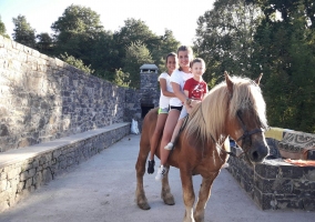 Paseando en nuestro caballo