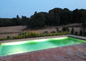 Night pool