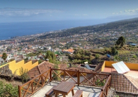 Vistas al mar con zona de merendero