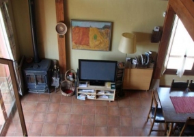 Sala de estar con acceso a la terraza