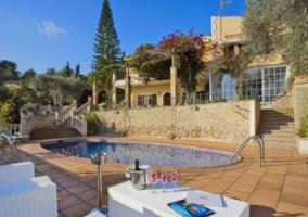 Chalet con vistas a la Bahía