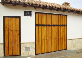 Entrada de la Casa Rural